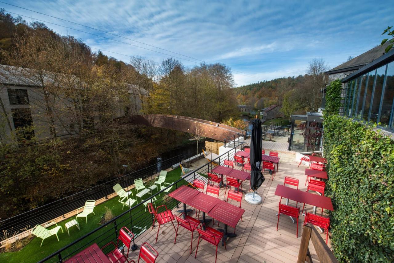 Hotel Val De Poix- Logis Hotel Restaurant Сент-Юбер Экстерьер фото